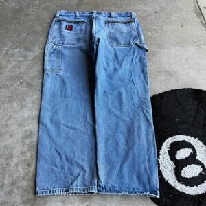 Y2K Baggy Wrangler Riggs Jeans